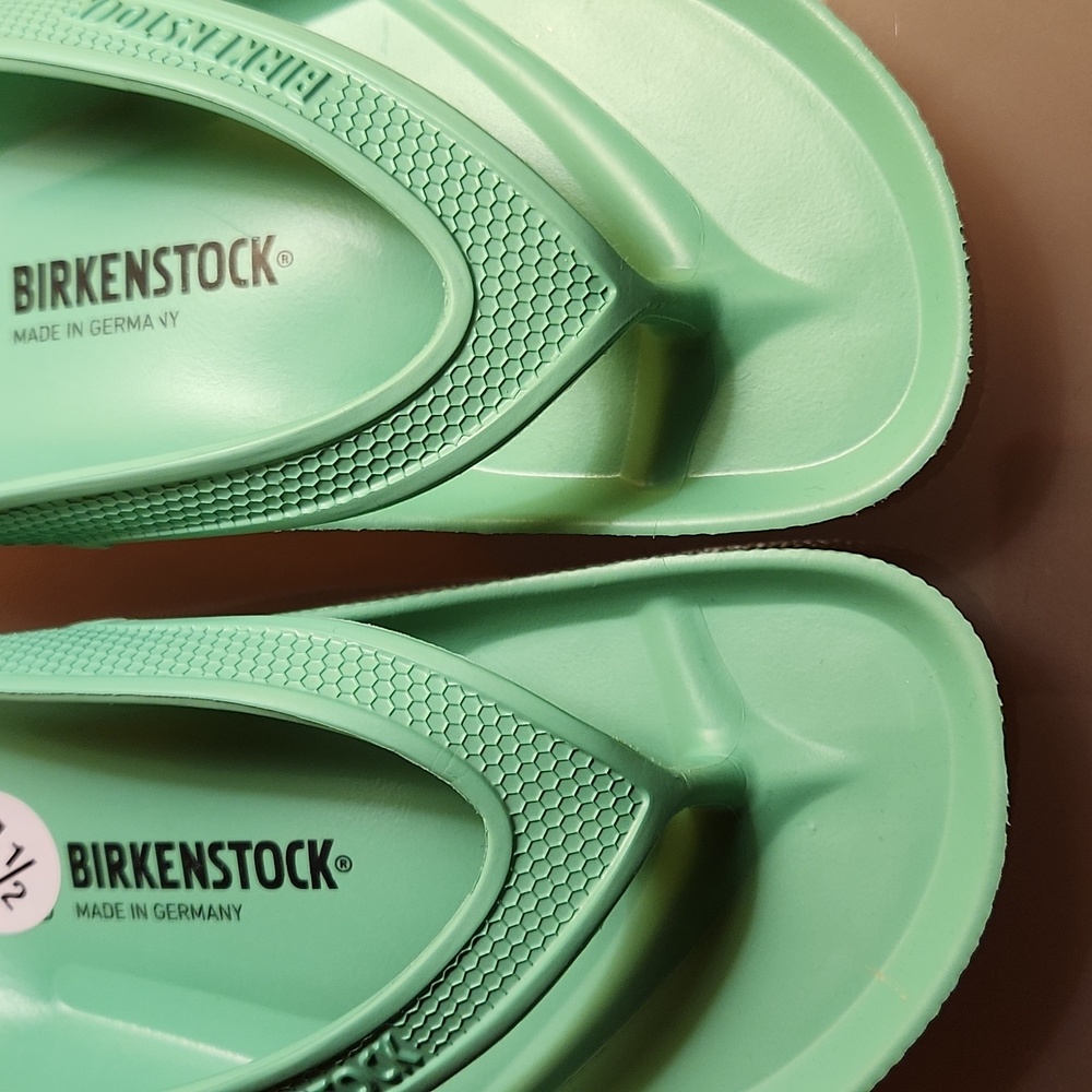 Birkenstock Green Flip Flops Birkenstock Women's, Honolulu EVA Sandal Jade 37 - Picture 12 of 15